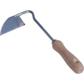 Schrepel rechts 12 cm houten handvat