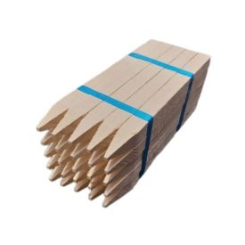 Piketten 30x30mm blank aan 1 zijde gepunt 60 cm