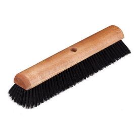 Kamerveger zwart haar vulling 40 cm