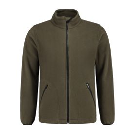 Amazone Fleecejack Seeland maat 4XL Donkergroen