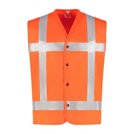 Amazone Veiligheidsvest RWS verstelbaar Klasse 3 maat XL Fluor Oranje