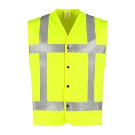 Amazone Veiligheidsvest RWS verstelbaar Klasse 3 maat XL Fluor Geel