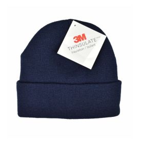 Muts acryl met thinsulate onesize Navyblauw