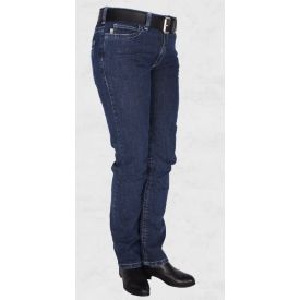 Duurzame Dames Jeans Shiva maat W52 L34 Middenblauw