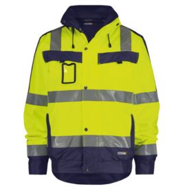 Dassy Winterjack Lima Klasse 2 maat XS Fluor Geel/Navyblauw