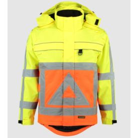 Tricorp Parka Verkeersregelaar Klasse 2 maat 4XL Fluor Oranje/Fluor Geel