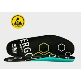 Atlas Inlegzool Ergo-Med low maat 49 Groen