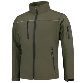 Tricorp Softshell Jack Luxe maat XS Legergroen