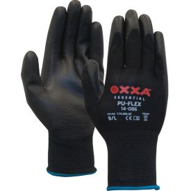 Oxxa handschoen PU-flex 14-086 maat 06 Zwart